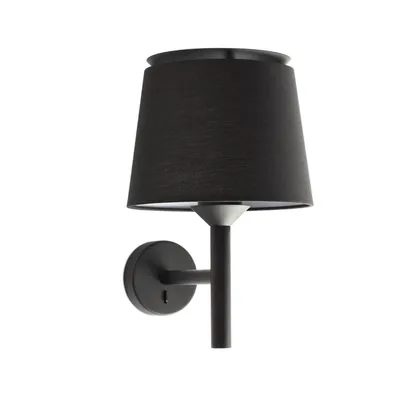 Image de SAVOY Applique murale intérieure noir/noir 20301-93