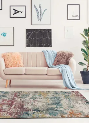 Produktbild von ATTICGO Kurzflorteppich BALAKI Abstrakt in Mehrfarbig, 160x230 cm