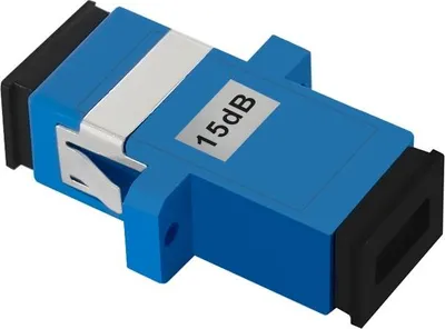 Immagine prodotto di Attenuatore per fibra ottica Qoltec SC/UPC (F) - SC/UPC (F) | Monomodale | 15dB
