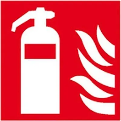 Produktbild von Dreifke® Aufkleber Feuerlöscher ASR A1.3 DIN 7010 Folie selbstklebend 15x15cm...