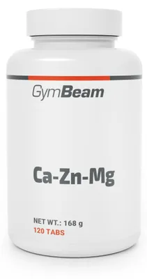 Produktbild von GymBeam - Ca-Zn-Mg, 120 Tabletten