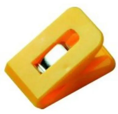 Produktbild von Briefklemmer Signal 1 25x43mm VE=10 Stück gelb