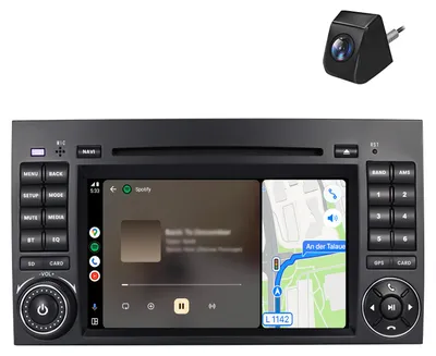 Produktbild von Für Mercedes-Benz A/B Klasse W169 W245 Autoradio Android DVD GPS Navi BT WIFI 4+64GB 7 Zoll 4G WIFI DAB+