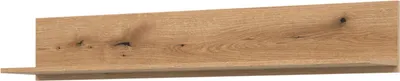 Produktbild von Hängeregal REMI RM14 Wandregal 137,5x22x21x,5 cm Regal Wandboard Evoke Eiche