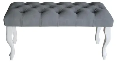 Immagine prodotto di Panca imbottita Chesterfield panca imbottita panca imbottita tessuto tessuto stile legno sgabello