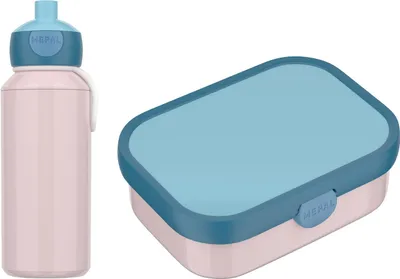 Produktbild von Mepal CAMPUS Lunchset 2-teilig Switch - Cool Pink / Cool Blue