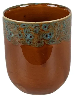 Image de Tasse Clayre & Eef 150 ml mug céramique marron bleu