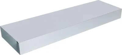Produktbild von Flachkanal 300 x 90 mm, mit Mittelsteg - Länge 100 cm