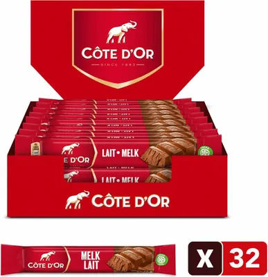 Produktbild von Cote d'Or Milchriegel (32x 47gr)