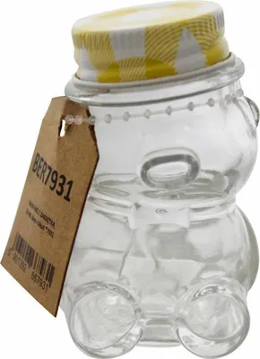 Zdjęcie produktu dla słoik z zakrętką 150ml MIŚ 12szt. | DAN3481