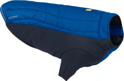Obrázek produktu pro Zimní bunda Ruffwear Powder Hound, barva:Blue Pool, velikost:L