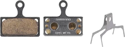 Productafbeelding van Shimano G04S-MX remschijven, 1 paar, voor fiets, metalen, IBPG04SMXA