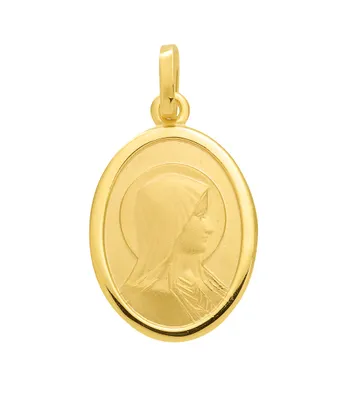 Produktbild von Anhänger Medaille Madonna 333 - 8 kt Gelbgold