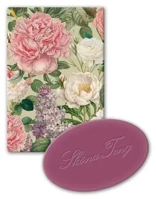 Image de Savon cadeau Pivoines et roses, 25 g