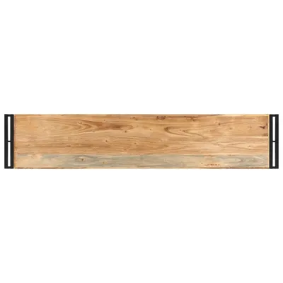 Produktbild von (Design 2026） Konsolentisch 150x30x75cm Akazie Massivholz - HOMMIE 715515 - Konsolentische