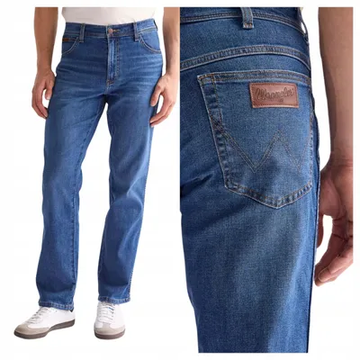 Produktbild von WRANGLER | Texas Regular Fit Herrenjeans Blau W31 L32