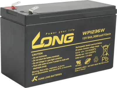 Obrázek produktu pro Baterie Avacom Long 12V 9Ah olověný akumulátor HighRate F2