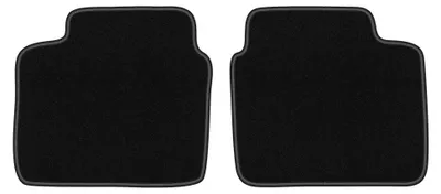Immagine prodotto di Tappetini posteriori in moquette per Opel Omega A 1986-1994 (berlina/station wagon) – 2 pezzi, neri, su misura – Wielganizator LUX