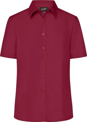 Produktbild von Ladies' Business Shirt Short-Sleeved wine, Gr. M