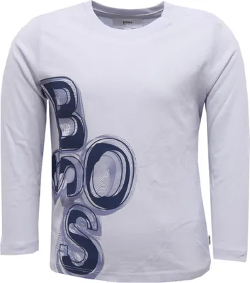 Productafbeelding van 0924W - T-shirt voor jongens van HUGO BOSS, lichtblauw, katoen