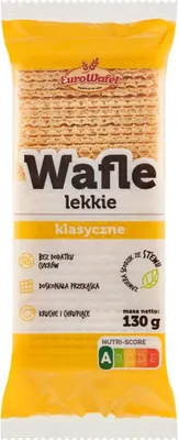 Zdjęcie produktu dla Eurowafel Wafle Lekkie Klasyczne 130 G