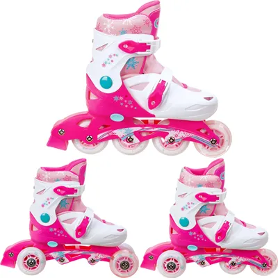 Produktbild von 3in1 Inlineskates/Triskates/Rollschuhe Croxer Missy 27-30 verstellbar