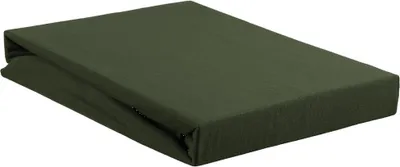 Produktbild von Beddinghouse Jersey-Topper Spannbettlaken Jersey 160 TD Farbe Dark Green Größe 70/80/90x200/210