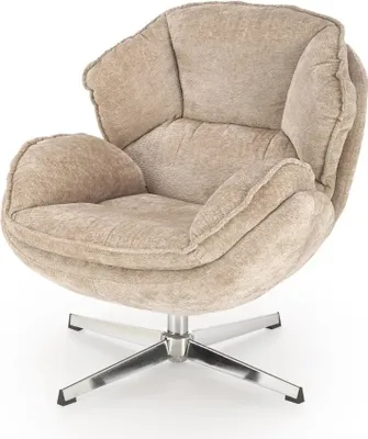 Produktbild von Beiger ergonomischer Schalensessel mit 360°-Drehfunktion, 81 cm Höhe