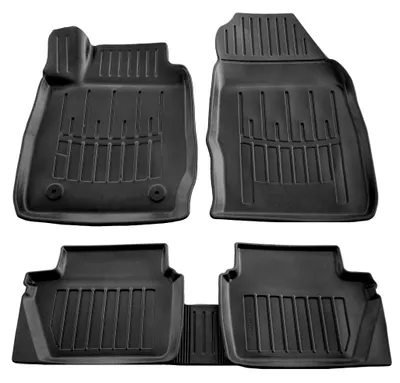 Produktbild von AD Tuning 3D Gummifußmatten Set für Ford Fiesta 7 (2008-2017), Schalenform