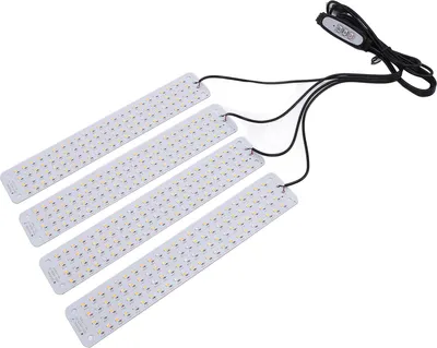 Zdjęcie produktu dla Panel LED do uprawy roślin w pomieszczeniach 384 diody LED Lampa do uprawy z możliwością ściemniania Inteligentny timing 5V