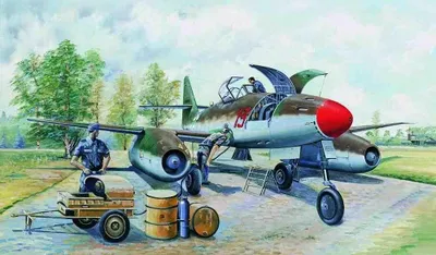 Modellbausatz Messerschmitt Me 262 A-1a, 1:32, 383 Teile
