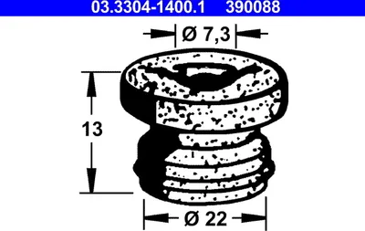 Image de Bouchon de remplissage du liquide de frein