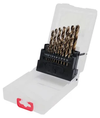 YATO Kobalt-Metallbohrer-Set 25-teilig 1-13 mm