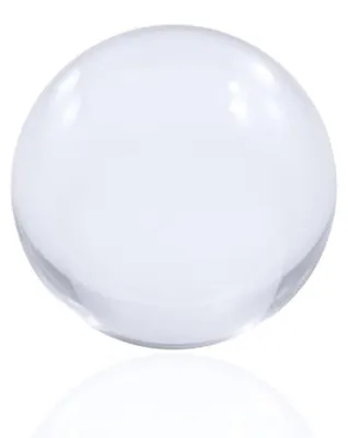 Productafbeelding van Acryl Jongleerbal - Contact Bal - Behendigheid Trainen - Naadloze Isolaties - 75 mm - Transparant