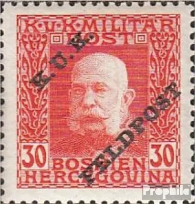 Produktbild von Briefmarken Österr.-Ungar. Feldpost 1915 Mi 10 gestempelt Aufdruckausgabe