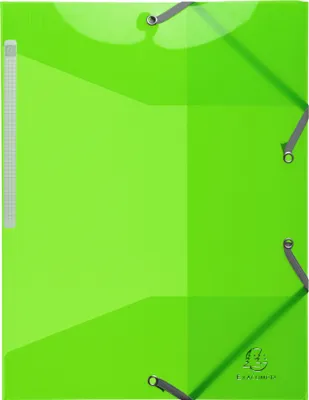 Produktbild von Exacompta Sammelmappe Iderama 3 Klappen Gummizug A4 Anisgrün