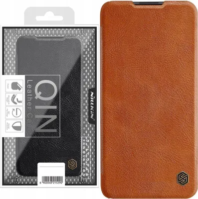 Immagine prodotto di Nillkin Qin Custodia Custodia per Xiaomi Redmi Note 11T 5G / Note 11S 5G / Note 11 5G (Cina) / Poco M4 Pro 5G Camera Cover Holster Case con Flap Brown
