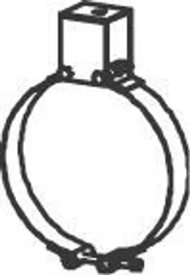 Produktbild von DINEX 21874 Halter Schalldämpfer
