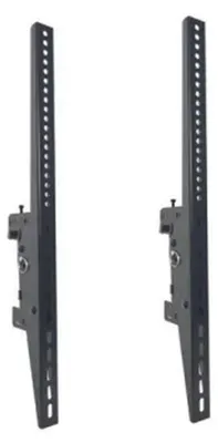 Imagen del producto de Hagor 3221, soporte de montaje para pantallas planas, 600 x 600 mm, 0 - 20°, color negro, 104 mm, 35 mm