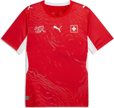 Produktbild von PUMA Switzerland 2026 Home Jersey, Erwachsener, Männlich, Rot, Trikot, Einfarbig, Fußball