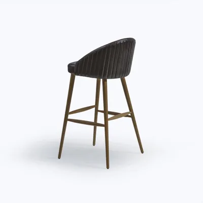 Produktbild von Barhocker Barstuhl Braun Design Barstühle Esszimmerstuhl Neu Möbel