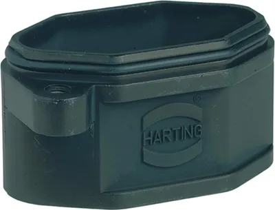 Produktbild von HARTING Han 3HPR Anbaugehäuse gerade Schraubverriegelung - 1 Stück