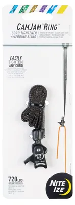 Image de Pince de serrage NiteIze CamJam Ring 12, de couleur noire