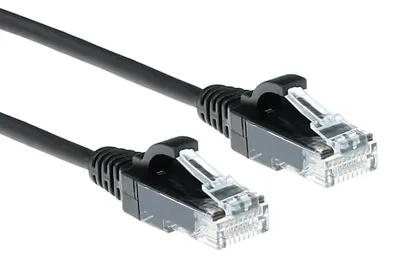 Productafbeelding van ACT DC9910, 10 meter, Cat6, U/UTP (Twisted Pair), RJ-45 connector, RJ-45 connector, zwart