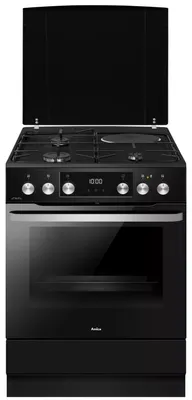 Produktbild von 77l mischkocher 4 brenner schwarz Amica ACM7037RN