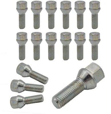 Immagine prodotto di Bulloni per cerchi Borbet RS12x1,5x30, compatibili con: Seat Arosa, Cordoba, Cordoba Vario, Ibiza, Inca, MII, MII electric, Tole