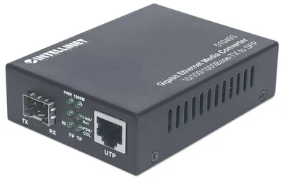 Immagine prodotto di Intellinet 510493 Convertitore di media Intellinet Gigabit SFP 100 m