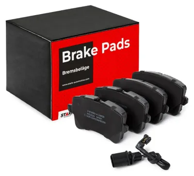 Produktbild von STARK SKBP-0011935 Bremsbeläge Satz Hinten für AUDI A4 Avant (8K5, B8) A6 Avant (4G5, 4GD, C7) Q5 (8RB) A5 Sportback (8TA) A4 Limousine (8K2, B8)
