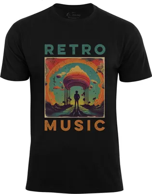Produktbild von Cotton Prime® T-Shirt Retro Music S Grün