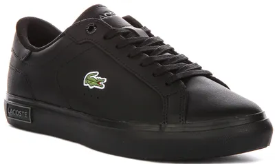 Obrázek produktu pro Pánské boty Lacoste POWERCOURT 125 2 SMA, černé, z přírodní kůže (749SMA008102H61)
